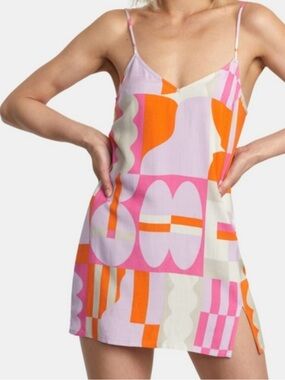 RVCA Jesse Brown dress size XS